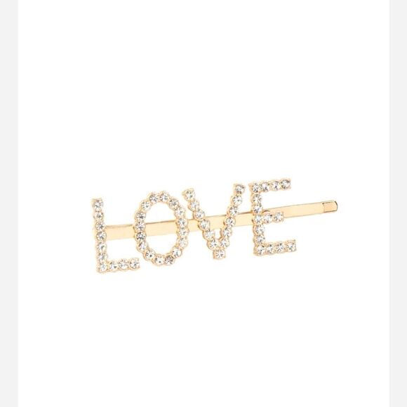 Rhinestone Hair Clips Set - Picture 2 of 5